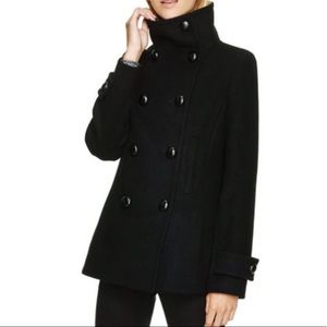 Aritzia Black Babaton Howell Wool Coat